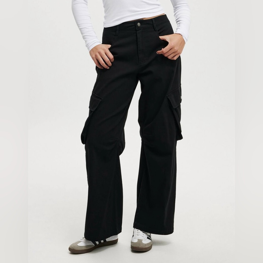 Cotton On Cargo Pants Black